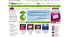 Desktop Screenshot of ledgrowlight-hydro.com